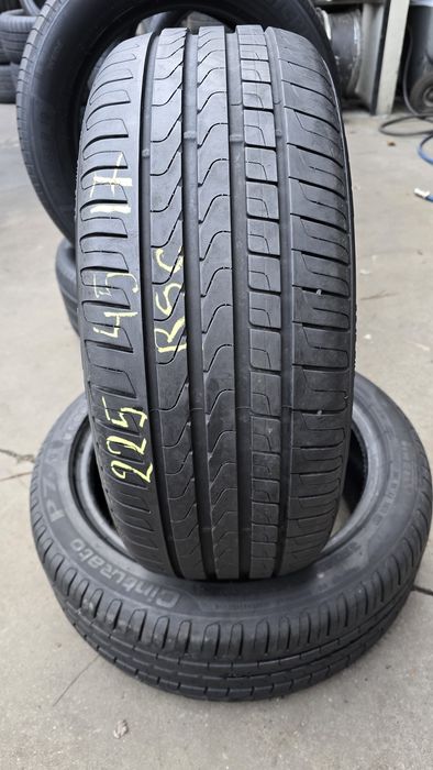 2 anvelope vară Pirelli runflat 225/45/17 -6 mm