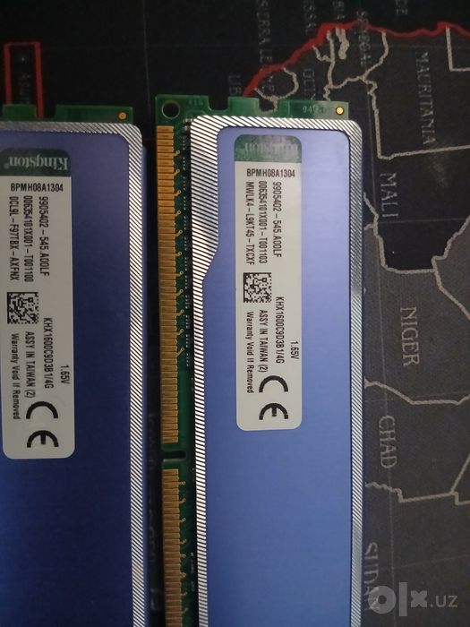 Озу DDR3 8GB 2×4GB