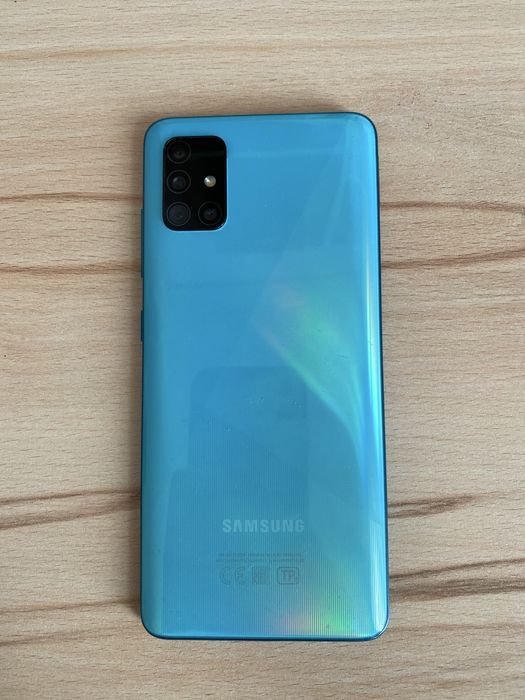 Samsung A51 голубой 128 гб