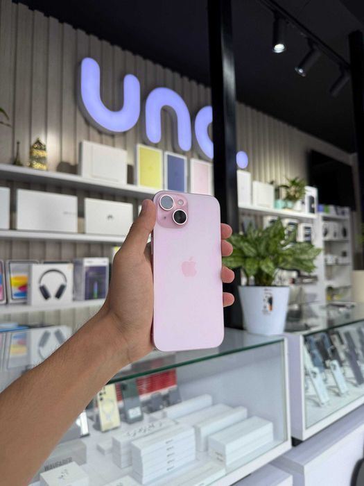 Iphone 15 Pink 128GB sotiladi