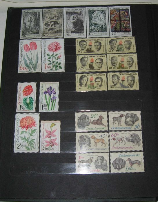 Почтовые марки Чехословакии
