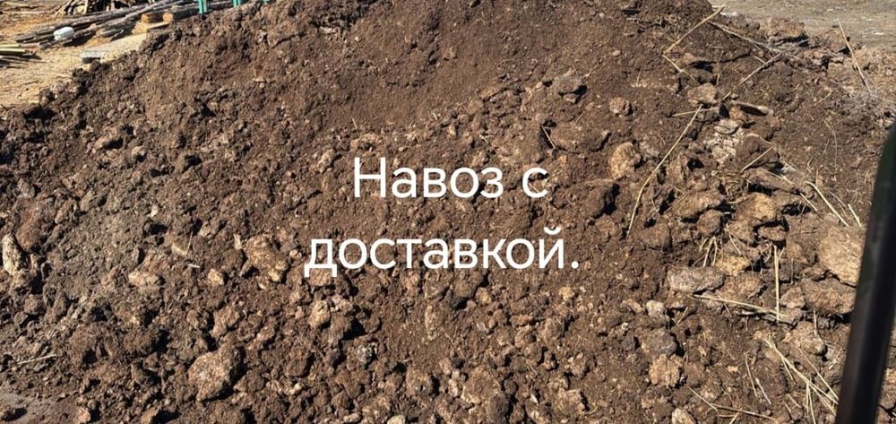 Навоз с доставкой.