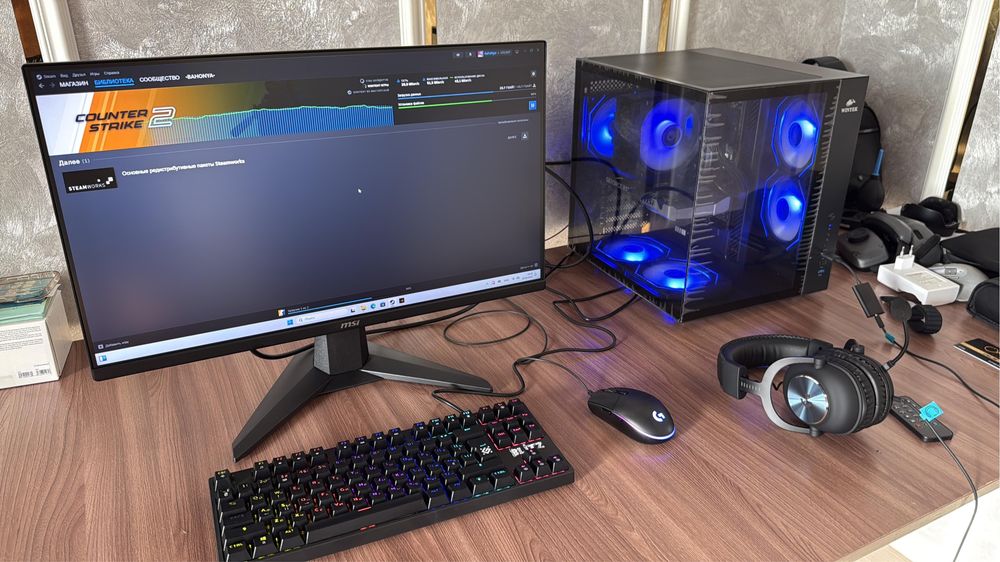 Продам мощный игровой компьютер