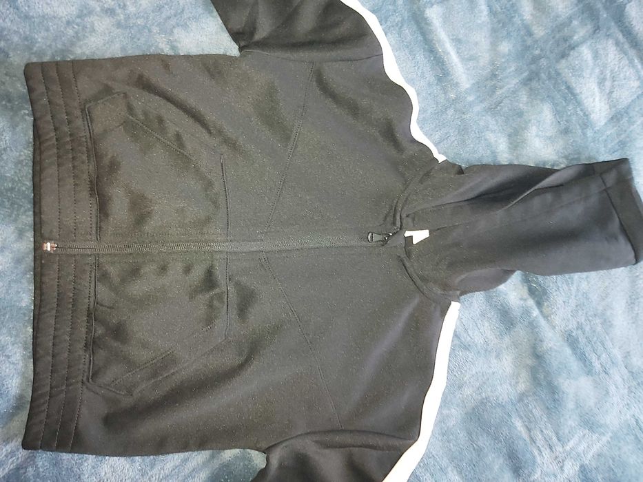 Bluza de trening neagra fetițe