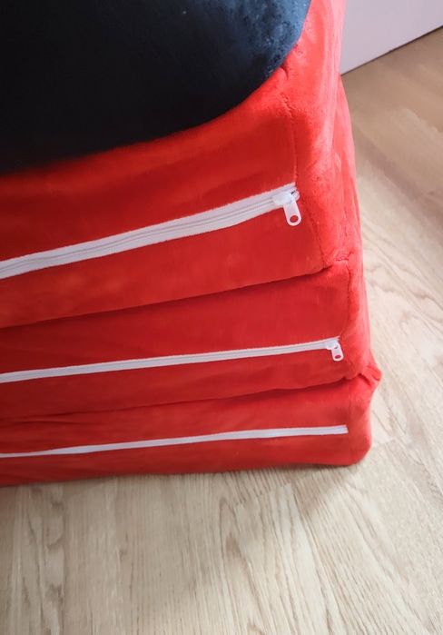 Fotoliu extensibil copii din pluș Minnie