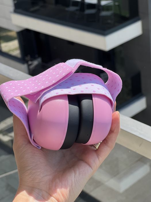 Casti antifonice pentru bebelusi Noi Roz/ albastre