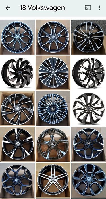Jante 18 VW Passat Golf Tiguan Touran Sharan Jetta Caddy Arteon