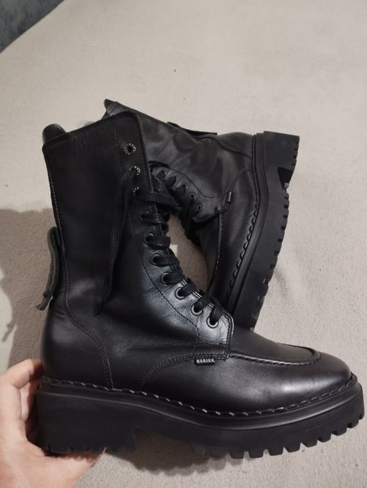 Bocanci Nubbik piele naturala