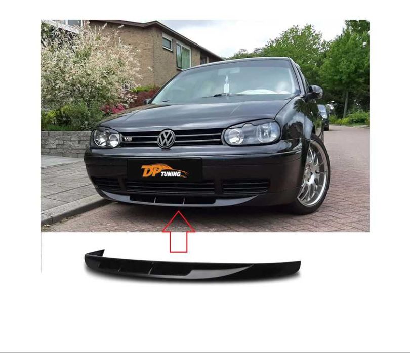 Лип спойлер за предна броня за Golf IV