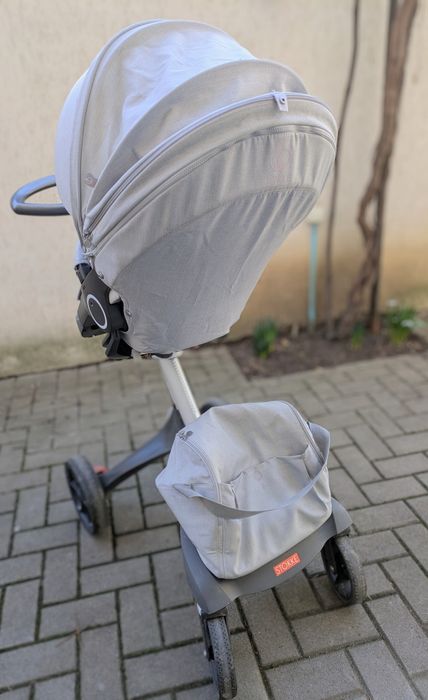 Детска количка Stokke Xplory с два коша и раница