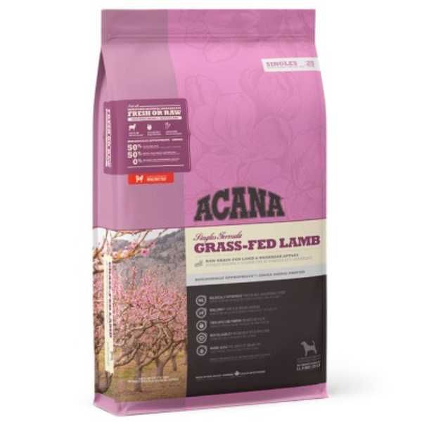 Пълноценна Храна за Кучета от Всички породи-11.4кг-Grass-Fed Lamb-Acana