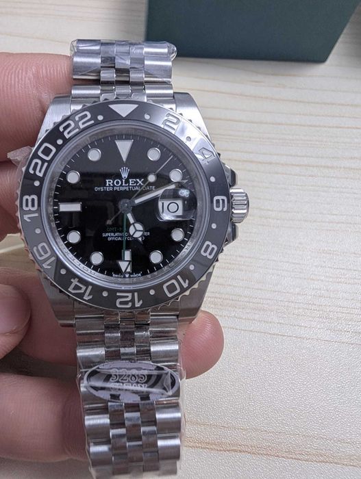 Ceas Rolexi GMT Master II Black Grey ceramic Bezel Nou Top