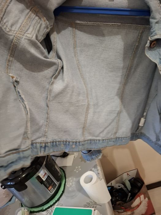 Женская джинсовка укороченная