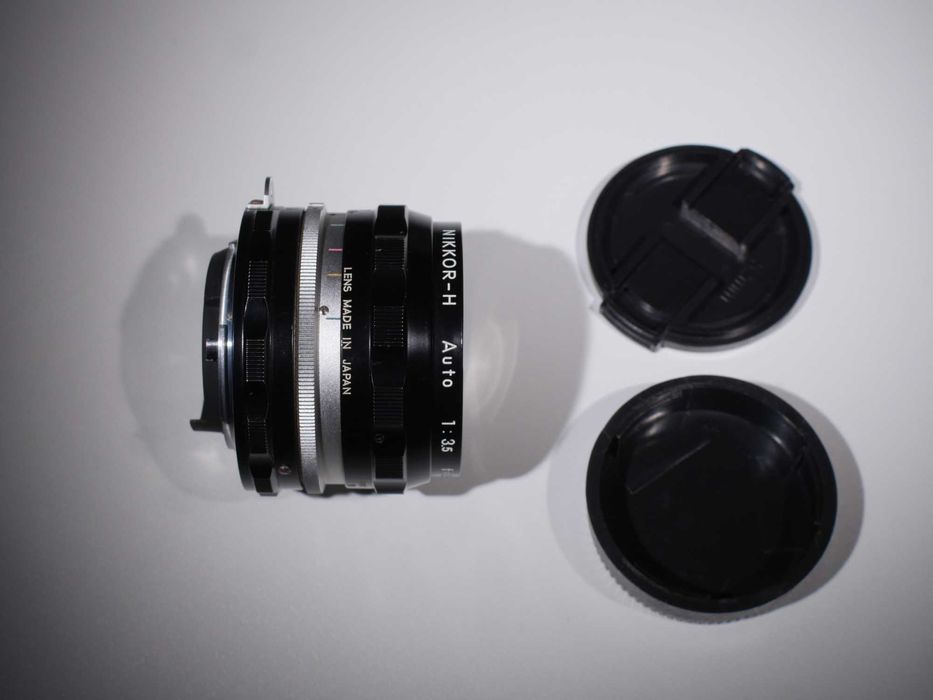 Обективи Nikon Nikkor 28mm f3,5 и 35mm f2,8