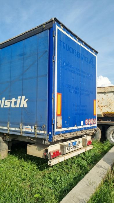 Ansamblu MAN TGX 440 + prelată  (plus o benă basculabilă separat)