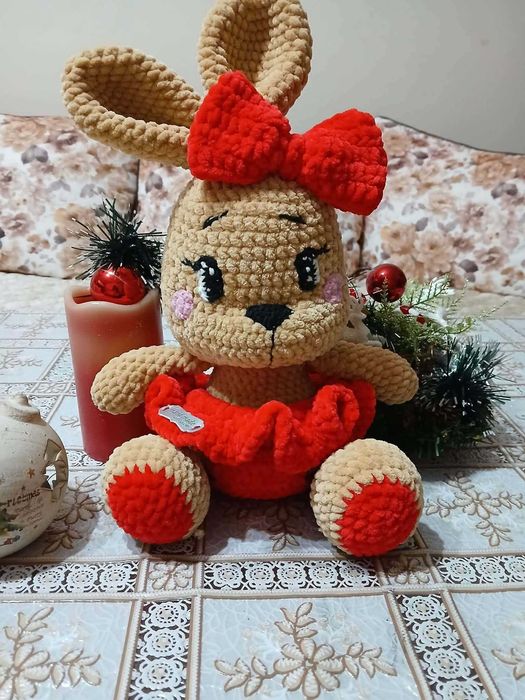 Ръчно Плетени Играчки,от хипоалергенна прежда за подарък или просто да зарадвате скъп човек високи между 35 и 55 см