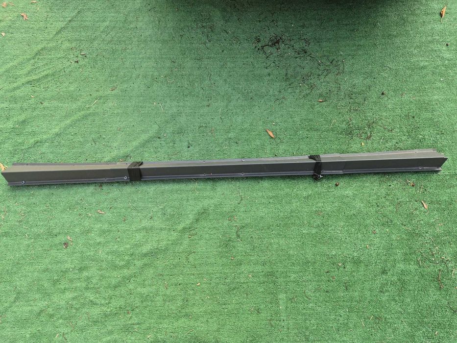 Opritor de zapada Bilka, gri grafit (RAL 7024), 2000 x 0.5 mm