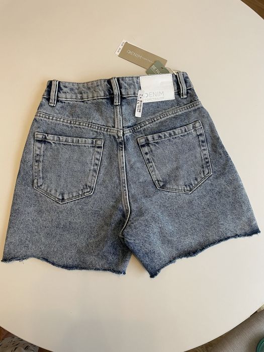 Pantaloni scurti noi Tom Tailor cu talie inalta marime XS