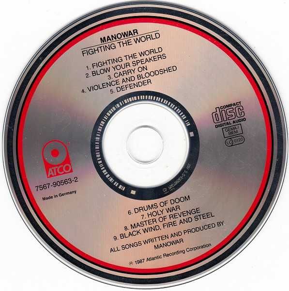 CD Manowar - Fighting the World 1987