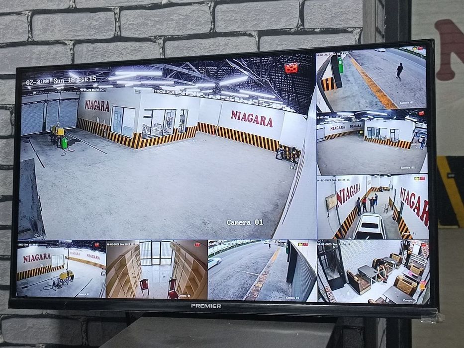 Ustanovka kamera damafo'n