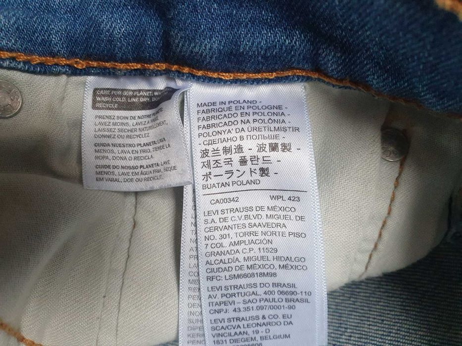 Blugi LEVI'S 511 Slim Adv. Stretch - Marime W32 L30 (Talie 85-92 cm)