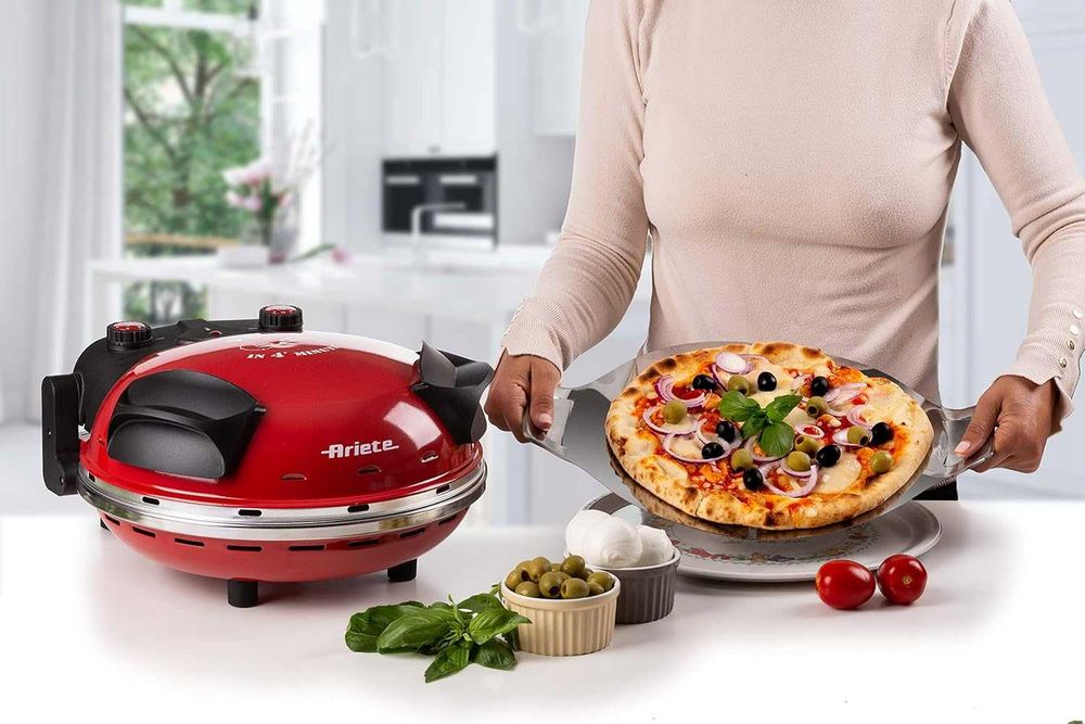 Фурна за пица с каменна плоча Ariete Pizza Oven (ART909) 400°C 1200W