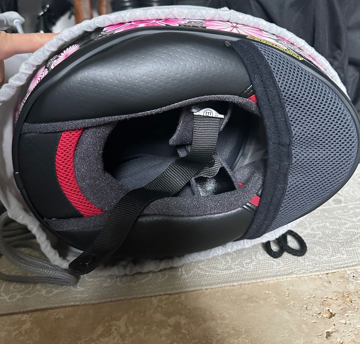 Shoei NXR Harmonic TC-10 black /pink мото каска дамска