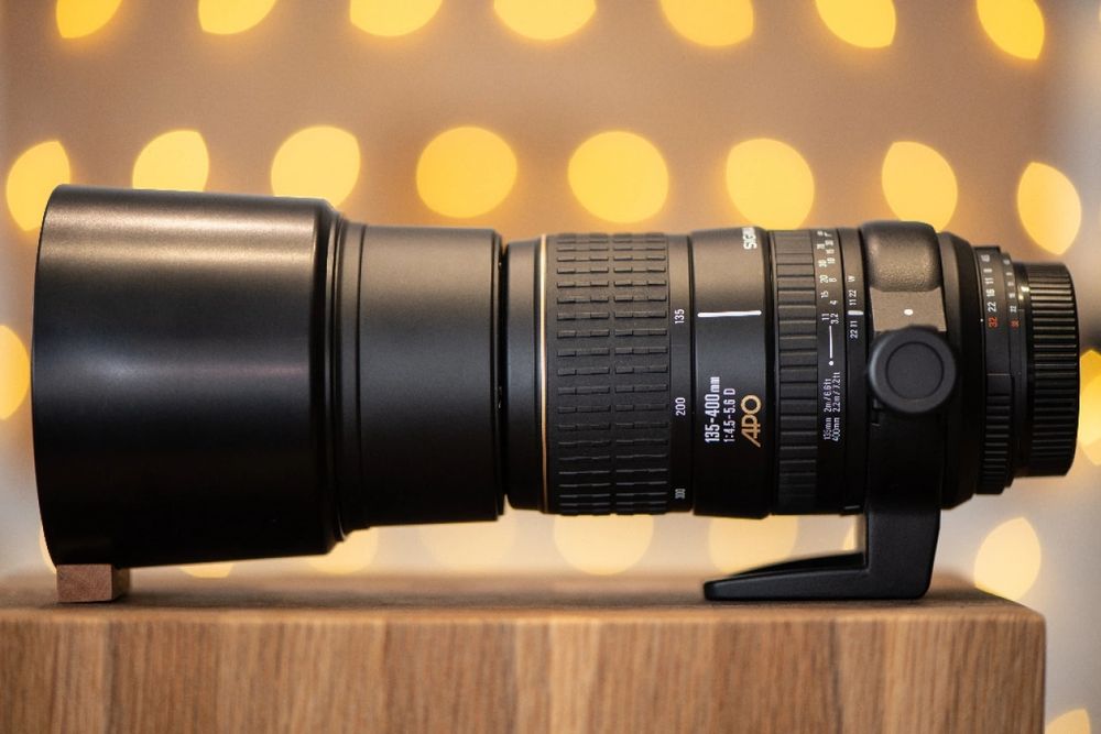 Продавам обектив Sigma 135-400mm за Никон  Nikon