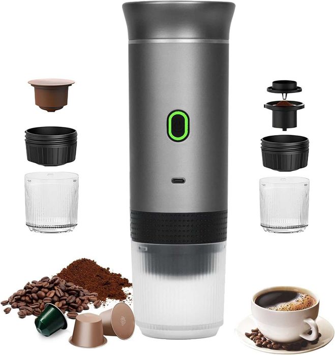 Umisu 3-в-1 преносима кафе машина за еспресо за малки и големи капсули