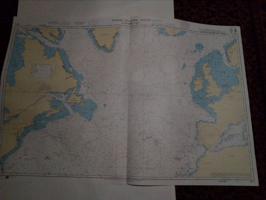 Продавам морски навигационни карти за целия свят и във всякакви мащаби