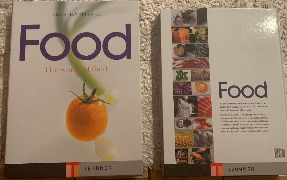 Album/Enciclopedie FOOD engl 38/30cm nefolosita carte bucate ingredien