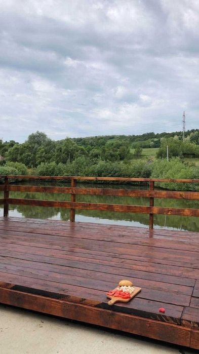 Proprietate 7000 mp cu lac si 2 cabane - Santioana, Cluj. Ideala pentru investitie