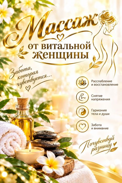Массаж расслабляющий