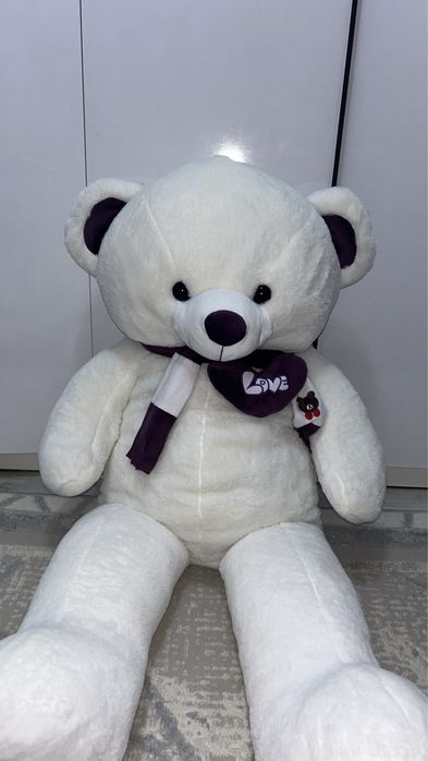 Мишка белая 2 м.