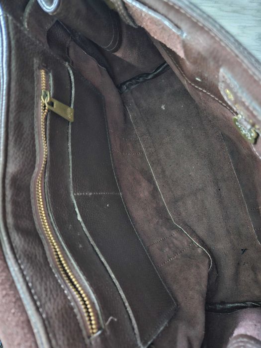 Mulberry Bayswater дамска чанта естествена кожа