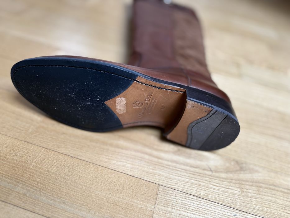 Cizme piele Massimo Dutti 42