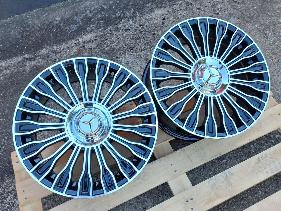 17 Мерцедес Maybach Piano Black 7.5j et35 C E S ML Vito Viano V Class.