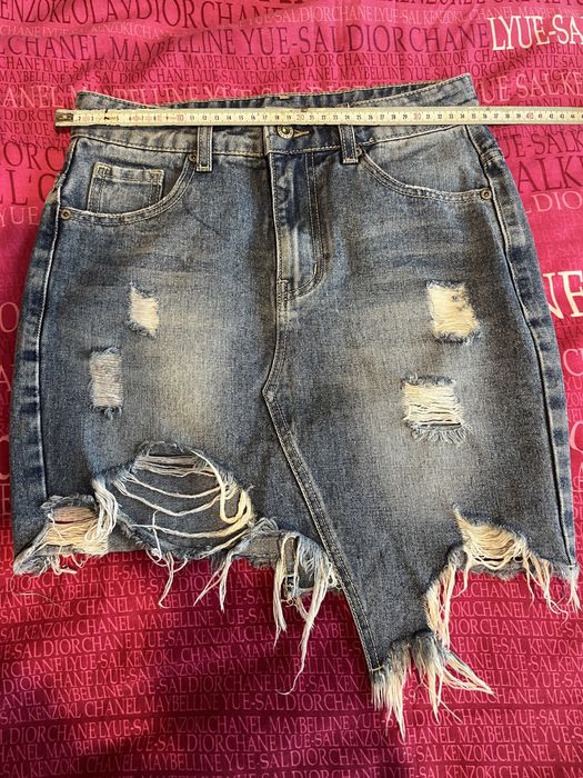 Дънкова секси пола размер S