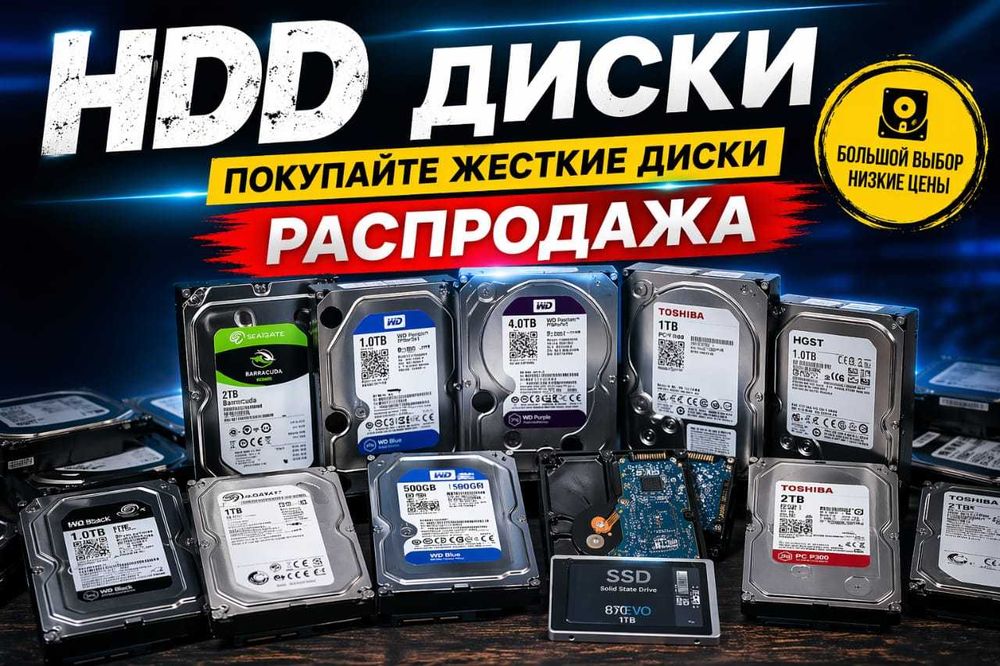SSD / HDD Жесткий диск 240Гб/ 500Гб/ 1tb в отличном состоянии