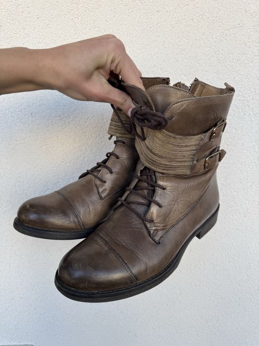 Ghete de piele Enzo Bertini 37/24 cm