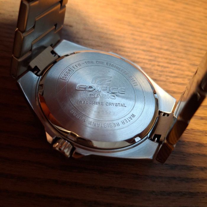 Часовник Casio Edifice Sapphire EFB-108D-1AVUEF