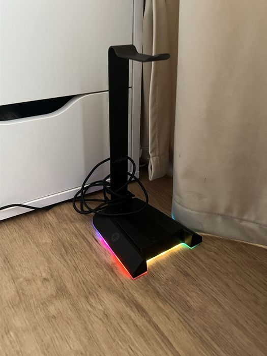 Casti gaming logitech g pro cadou suport de casti