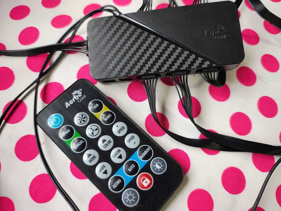 6 X Cooler Ventilator Aerocool Duo 12 ARGB 120mm ARGB.