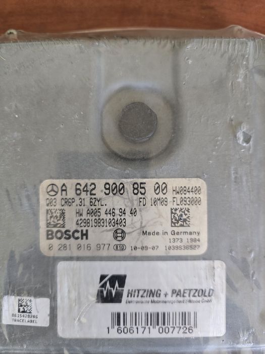 Компютър двигател за Mercedes Sprinter A6429008500 / 0281016977