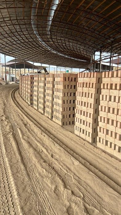 Красный кирпич жжёный