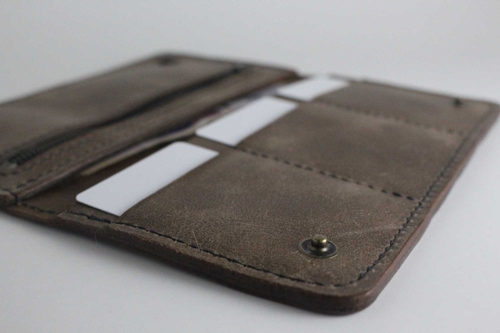 Кошелёк Лонгер/Karmon 100% натуральная кожа