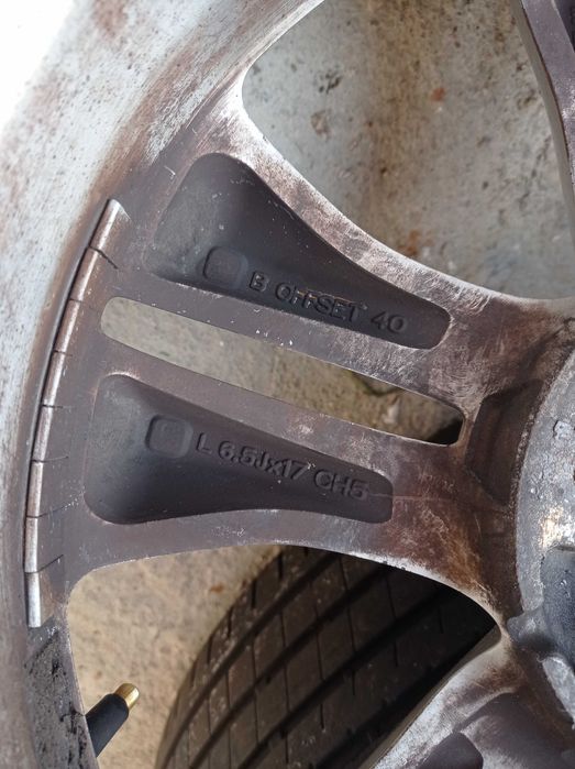 17 5x114.3 NISSAN QASHQAI+Летни гуми-Внос от Австрия