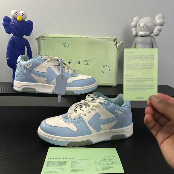 #NOU# OFF-White Out OF Office Baby Blue - Livrare Cu Verificare -