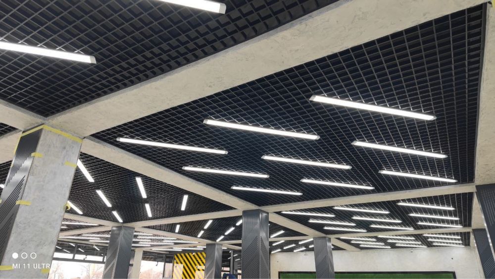 Гипсоакриловый экономичный вариант Armstrong oboyli falg Грильято