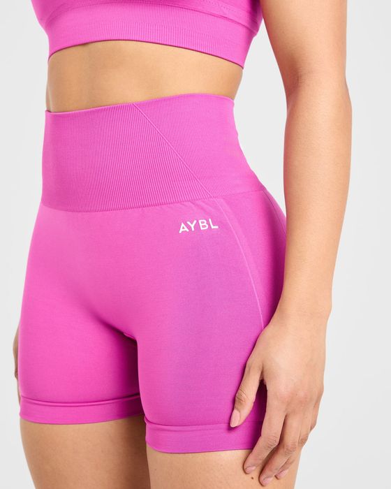 Nou! Colanti AYBL Empower Seamless Shorts - Magenta - Size S